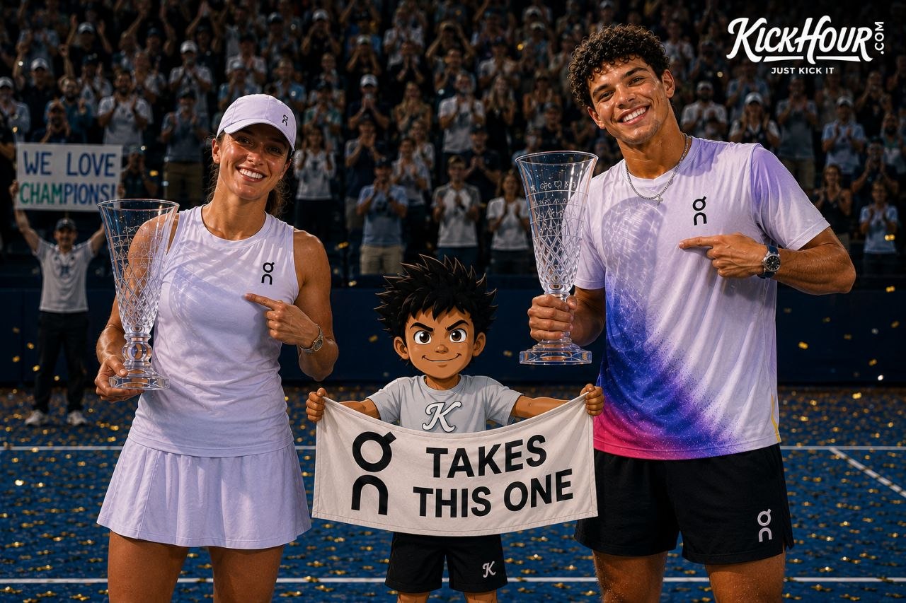 🔥 CANADA OPEN HISTORY MADE! 🇨🇦🎾

Ben Shelton defended his Montreal title with a 6-3, 7-6(4) win over Brandon Nakashima, while Iga Swiatek dominated Elena Rybakina 6-2, 6-3 in Toronto to claim her 12th WTA 1000 title! 🏆

🚀 Shelton becomes the first player 
