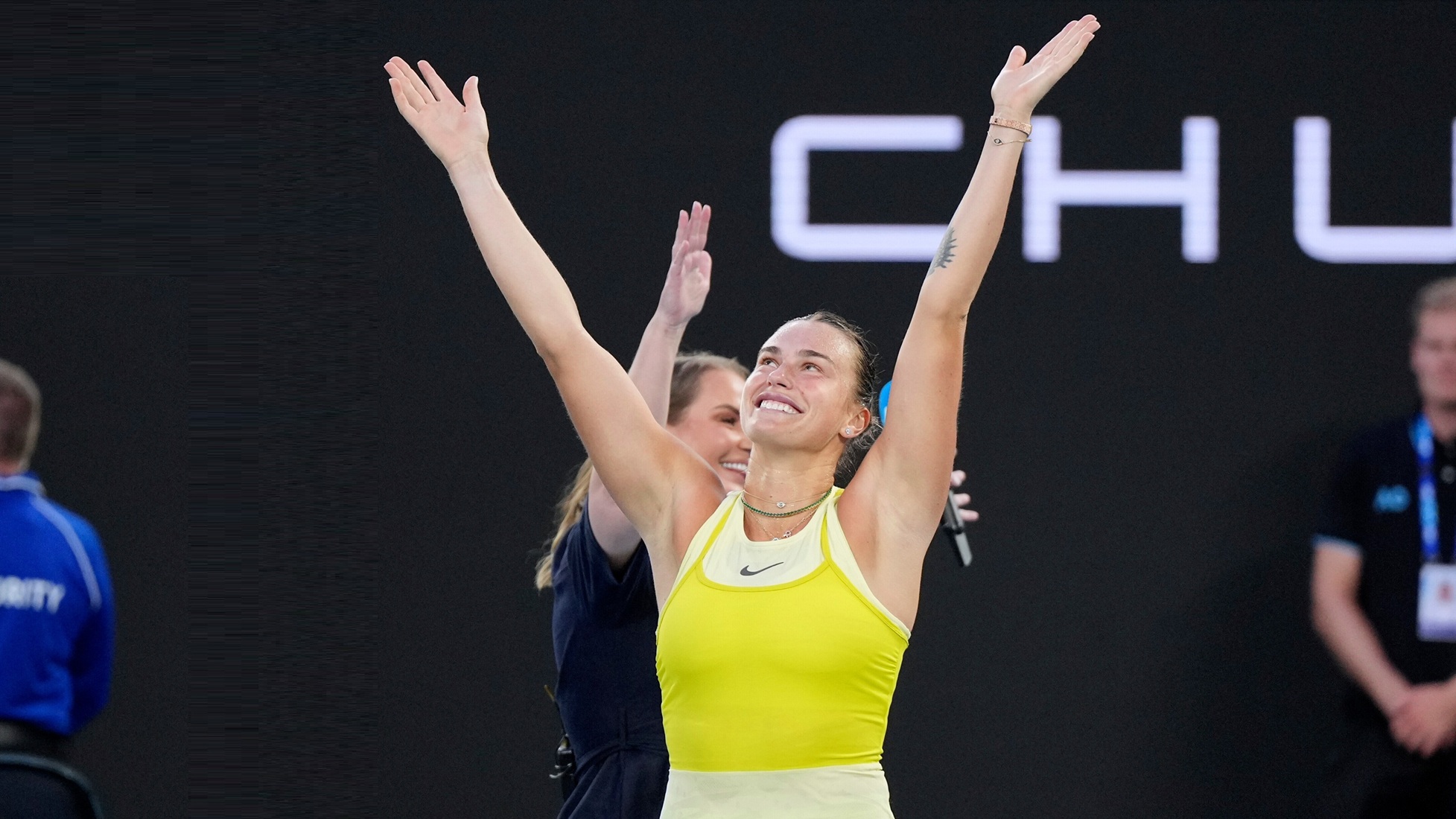 SABALENKA CELEBRATES 100 WEEKS AT THE TOP!