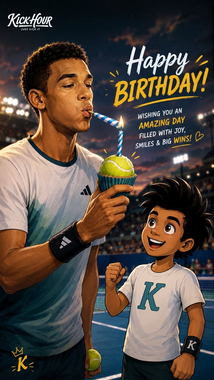 Happy Birthday to Canadian tennis powerhouse Félix Auger-Aliassime!
